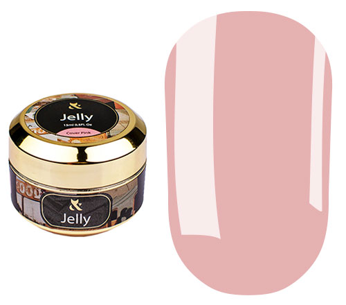 F.O.X Jelly Cover Pink моделюючий гель желе, 15 мл