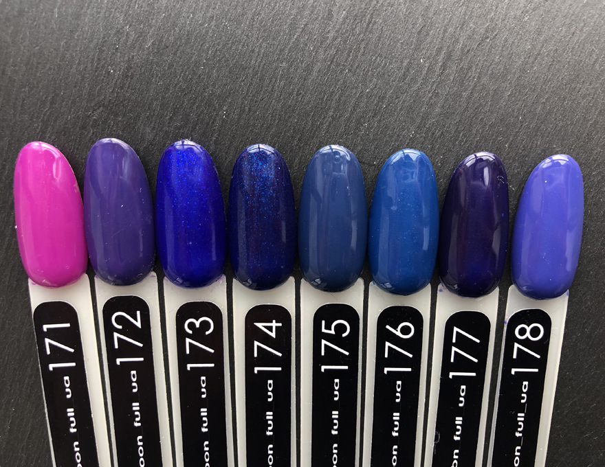 MOON FULL color Gel polish No. 171 gel-varnish (bright beetroot, enamel), 8 ml