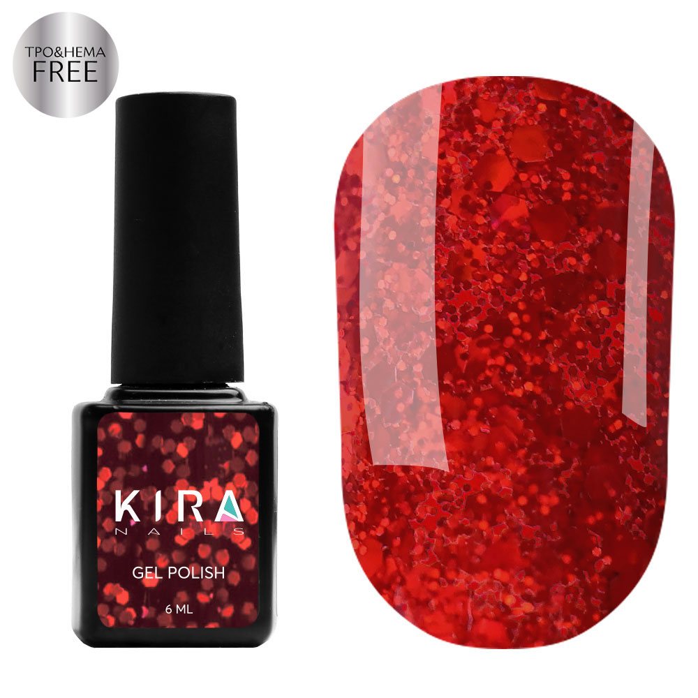 Гель-лак Kira Nails №095 HEMA/TPO free, 6 мл