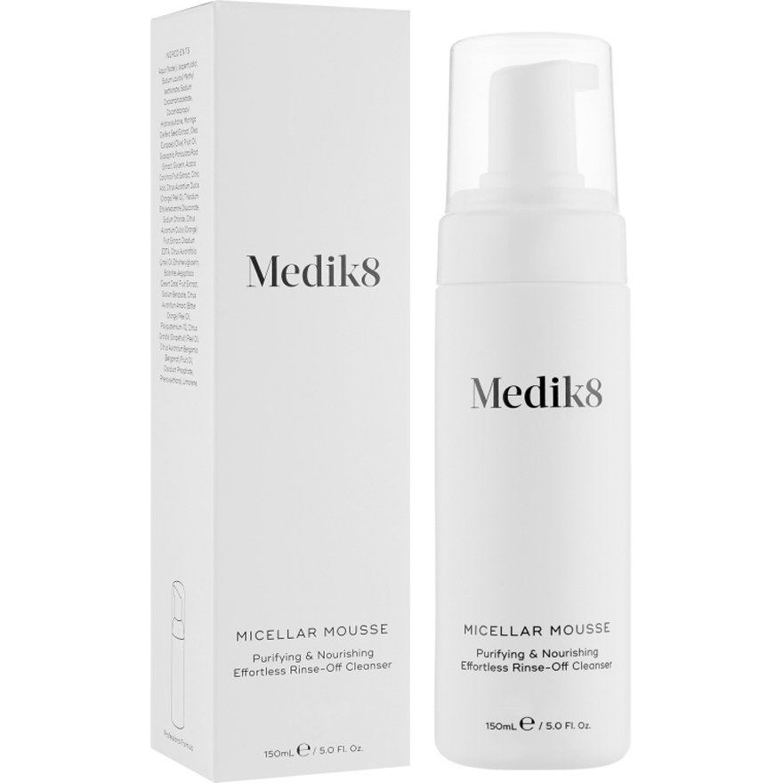 Medik8 Мус глибоко очищуючий для обличчя Micellar Mousse, 150 мл