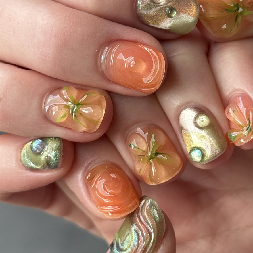 ADORE Gel Polish Гель-лак Cat’s eye St-08, 12 мл