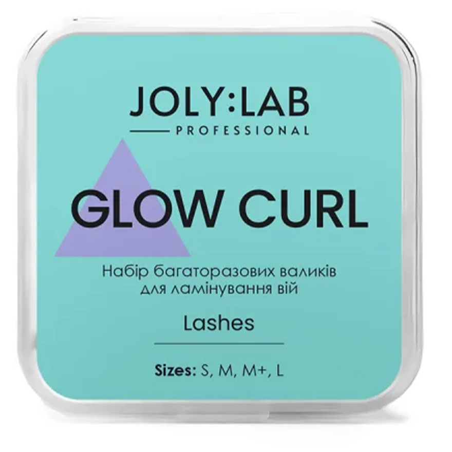Joly:Lab Набір валиків багаторазових для ламінування вій Glow Curl, 4 пари Joly:Lab Набір валиків багаторазових для ламінування вій Glow Curl, 4 пари