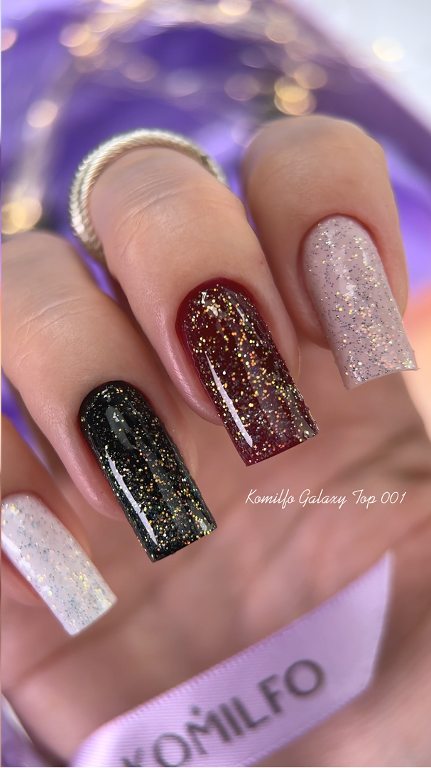 Komilfo Top for nails Galaxy Top 001, 8 ml