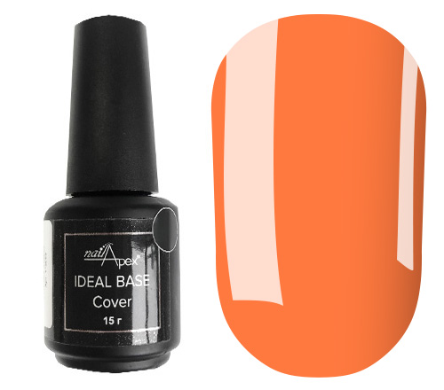 NailApex Ideal Base Neon base No. 17 (bright peach), 15 g