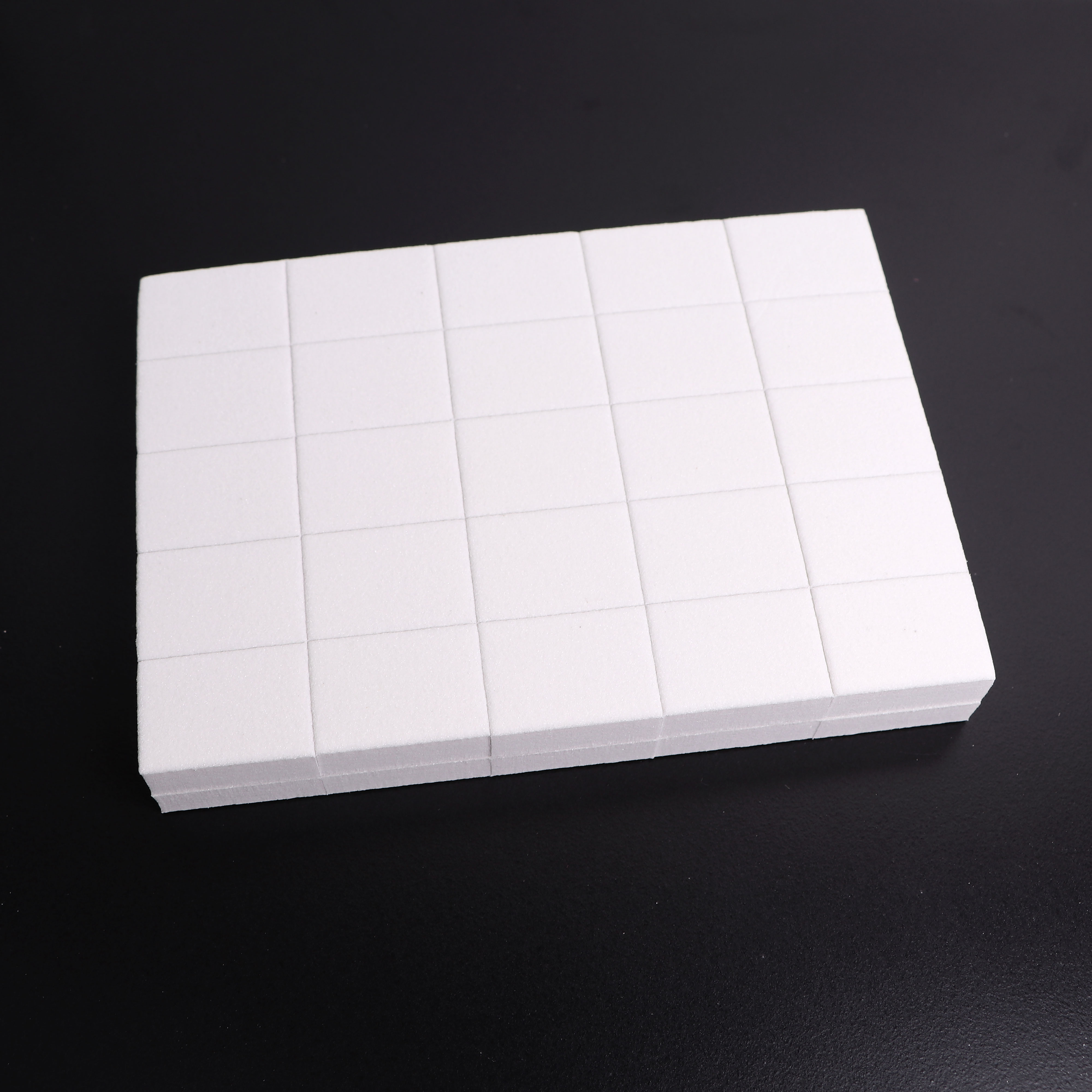 Set of grinders 32 * 25 * 12 mm white 120/120 for Komilfo nails (50 pcs in a pack)