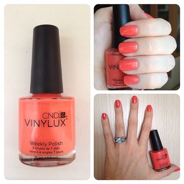 Лак CND Vinylux Weekly Polish - Desert Poppy (163), 15 мл
