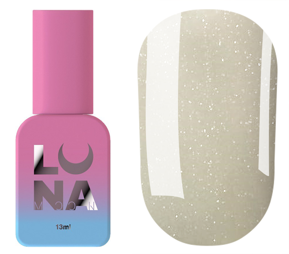 LUNA Cover Base №17 (pale gray, microshine), 13 ml