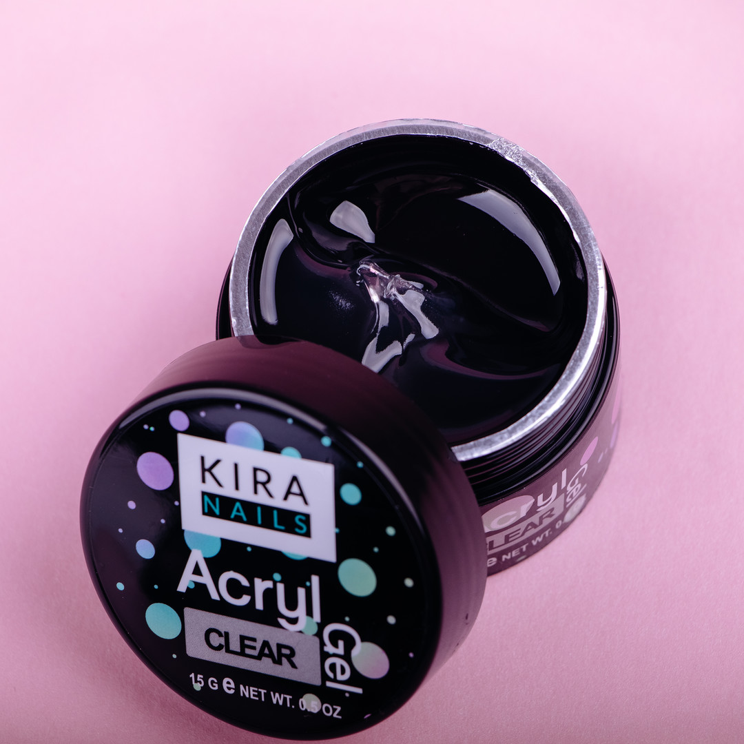 Kira Nails Acryl Gel - Clear, 5 g