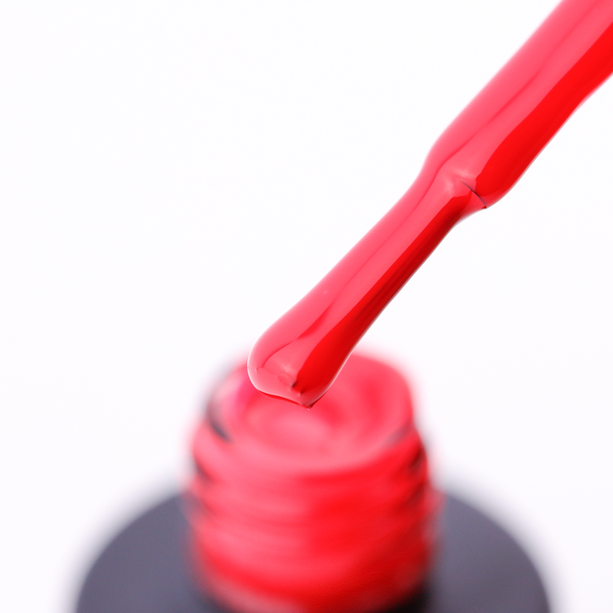 Gel polish ADORE Professional №185 (pink-red, enamel), 8 ml