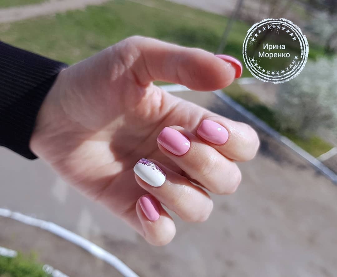 Гель-лак Kira Nails №054 (рожевий, емаль), 6 мл