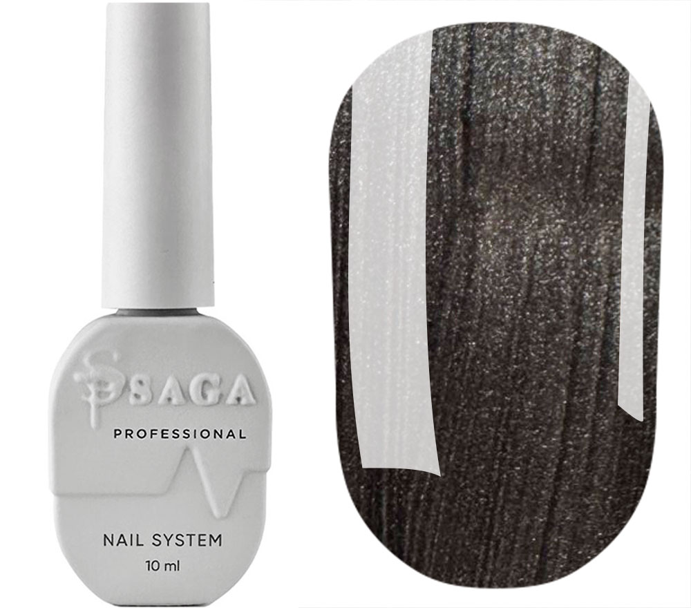 SAGA professional Gel Polish Marmalade 1 (green-yellow with flakes), 9 ml