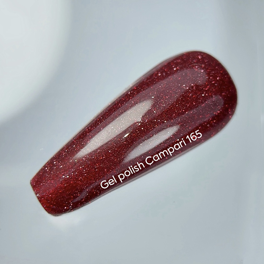Nails Of The Day гель-лак Gel polish Campari-165, 10 мл