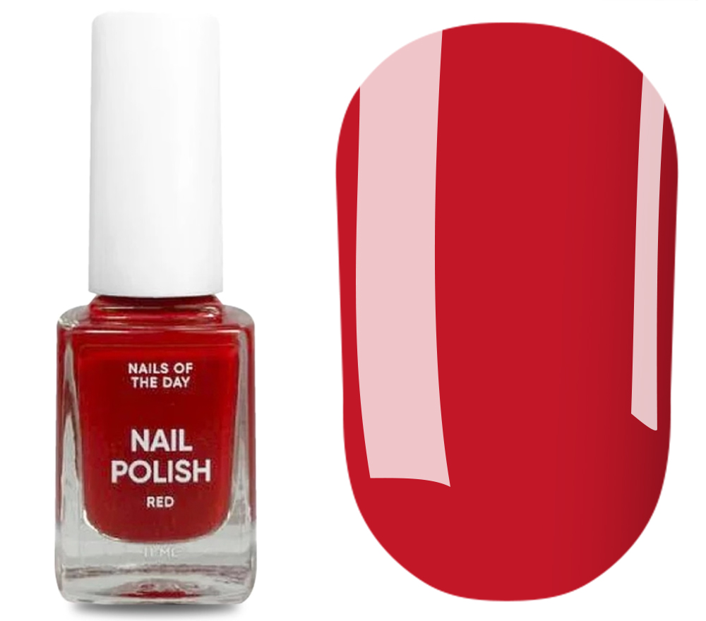Nails Of The Day Лак для нігтів Nail Polish Red, 11 мл