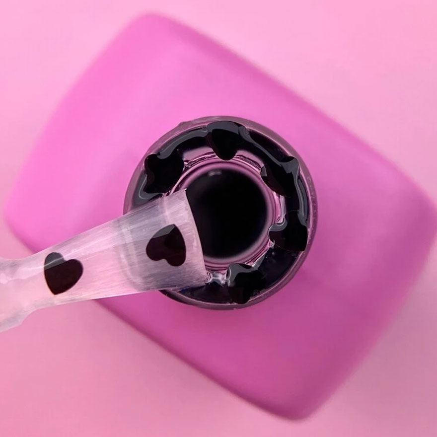 LUNA Top for gel polish Top Romantic Black, 13 ml