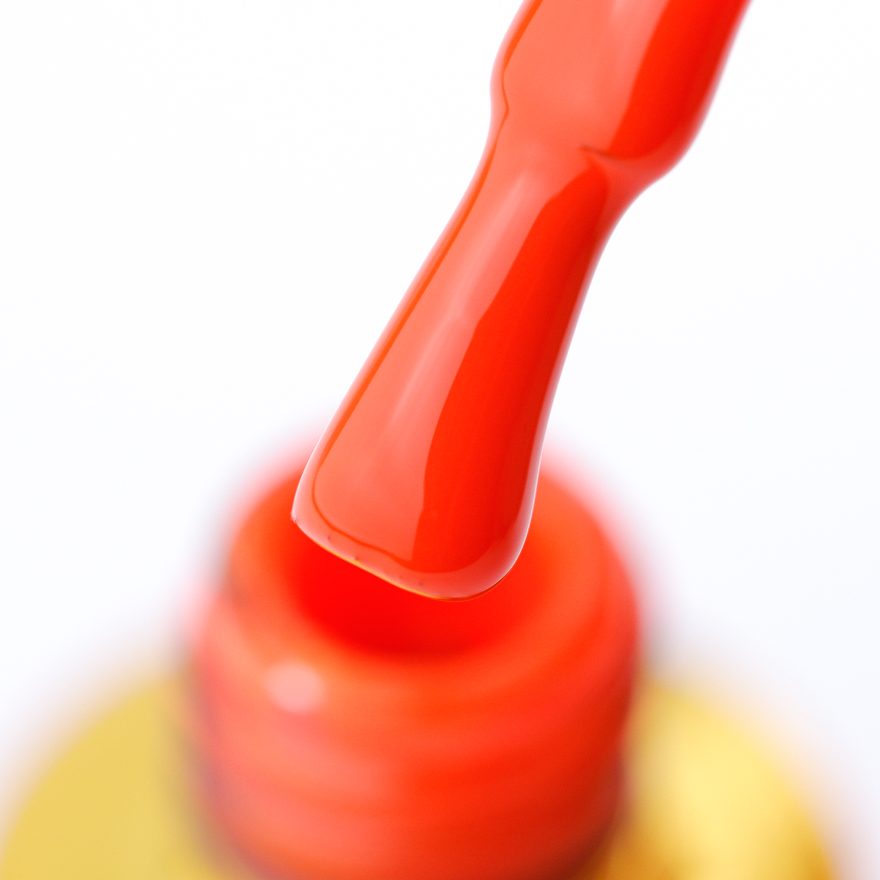 FOX SHOT Spectrum gel varnish No. 072 (bright orange, enamel), 5 ml