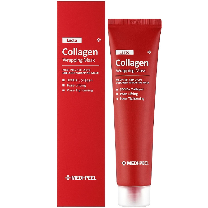 MEDI-PEEL Red Lacto Collagen Wrapping Mask Pore Tightening Mask, 70 ml