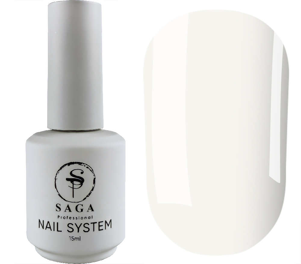 SAGA professional LIQUID GEL 03 (молочно-белый), 15 ml SAGA professional LIQUID GEL 03 (молочно-белый), 15 ml