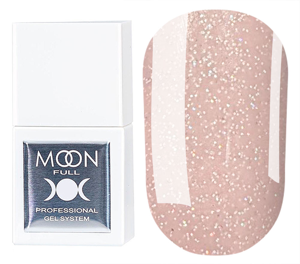 MOON FULL color Gel polish No. 101 gel-varnish (white, enamel), 8 ml