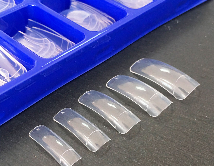 VV Meijiaer Tips for nail extension, Classic (wide contact area), 100 pcs., Transparent VV Meijiaer Tips for nail extension, Classic (wide contact area), 100 pcs., Transparent