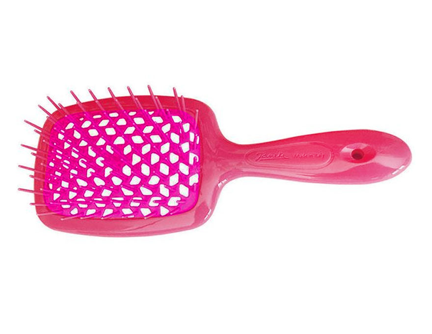 Janeke Superbrush Гребінець для волосся Малиновий з Фуксією
