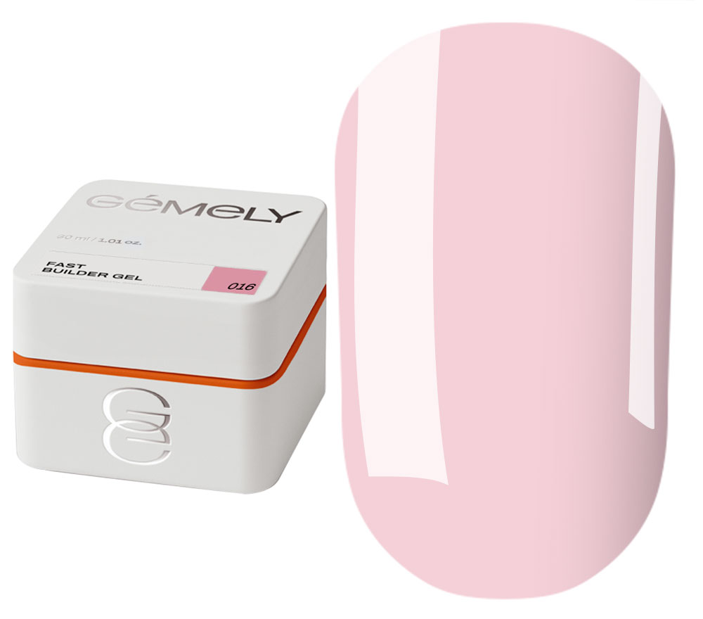 Gemely (ex. GA&MA) Гель для нігтів Fast Builder gel 016, 30 мл