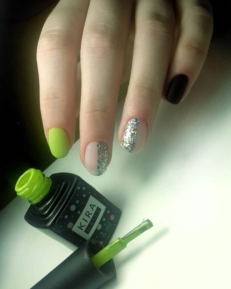 Гель-лак Kira Nails №125 (спаржа, емаль), 6 мл