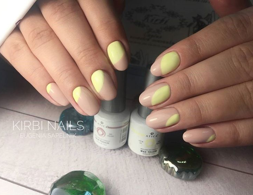 Gel varnish Atica GPM111 Wax Yellow (light yellow, neon), 7.5 ml