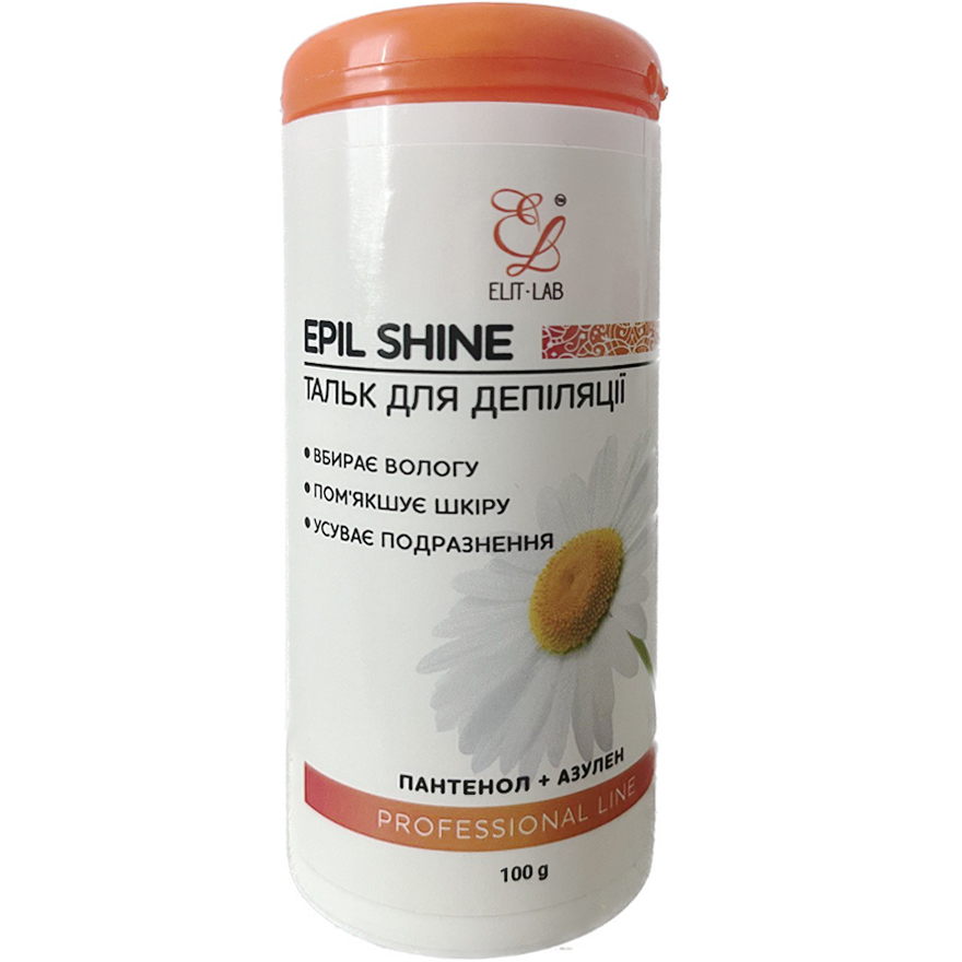 Elit-Lab talc for depilation with azulene, 100 g