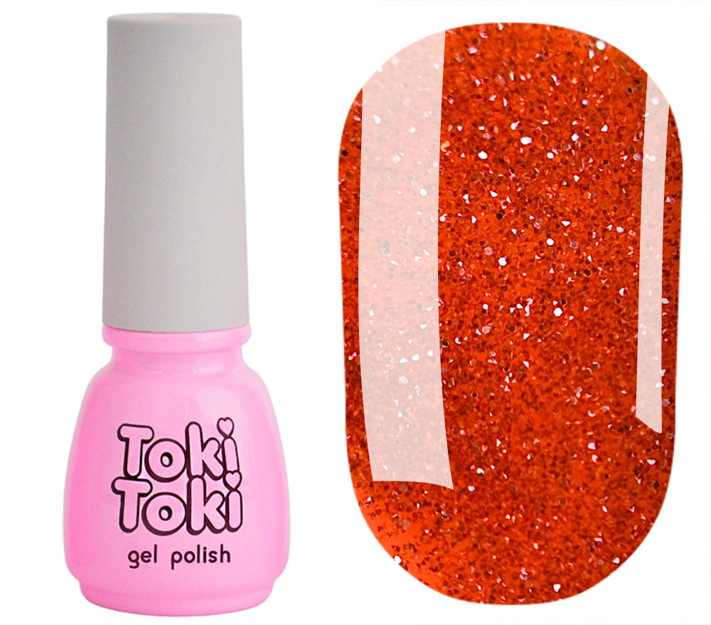 Toki Toki Gel polish for nails Glitz GZ04, 5 ml