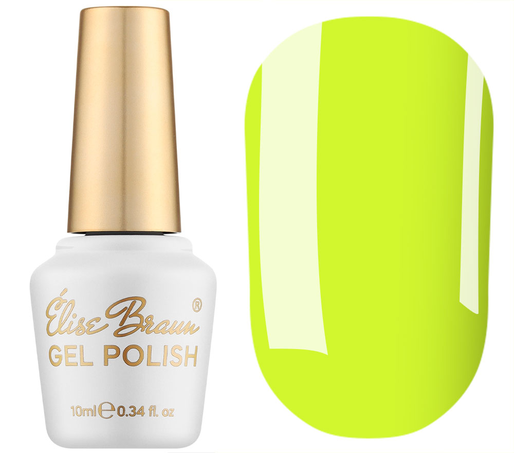 ELISE BRAUN Gel polish Гель-лак NEW YELLOW HIT, 10 мл