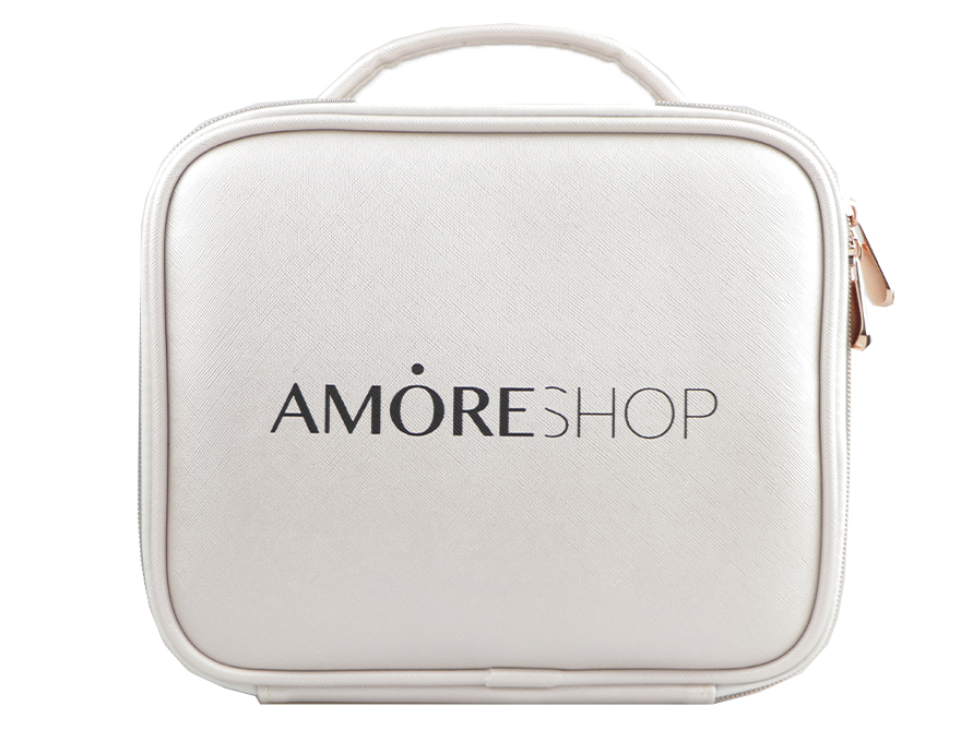Cosmetic bag Amoreshop, light pink, 250 * 210 * 100 cm
