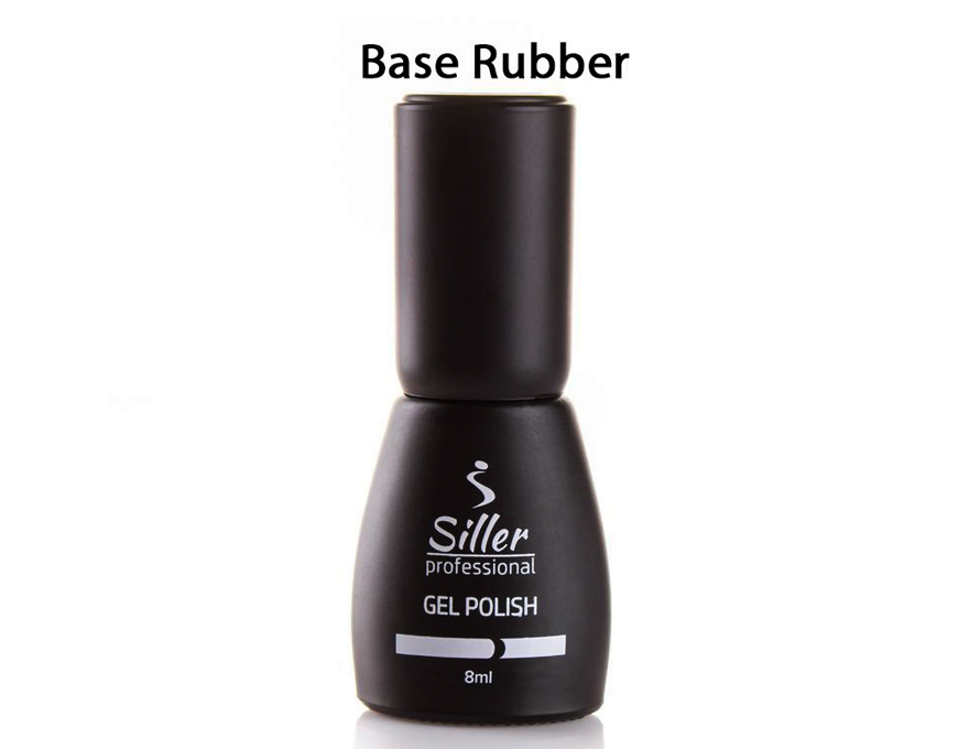 Siller База для нігтів каучукова Base Rubber, 8 мл