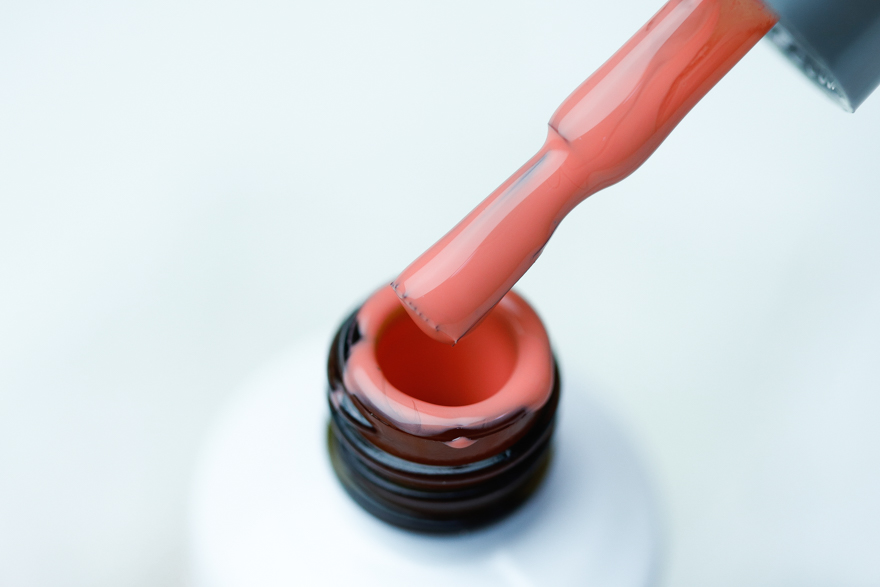 Atica Shiny Apricot GPM42 gel-varnish (ripe apricot, enamel), 7.5 ml