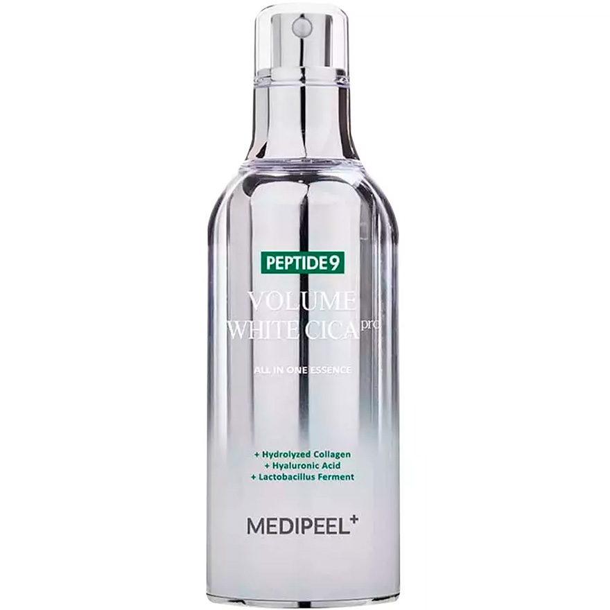 MEDI-PEEL Есенція киснева освітлююча для обличчя з центеллою Peptide 9 Volume All In One White Cica Essence Pro, 100 мл MEDI-PEEL Есенція киснева освітлююча для обличчя з центеллою Peptide 9 Volume All In One White Cica Essence Pro, 100 мл