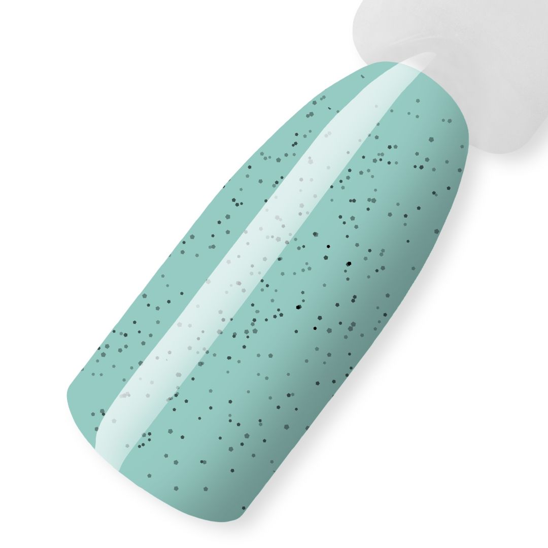 ReformA Gel Polish, Spring Daisy (mint with crumbs), 10 ml