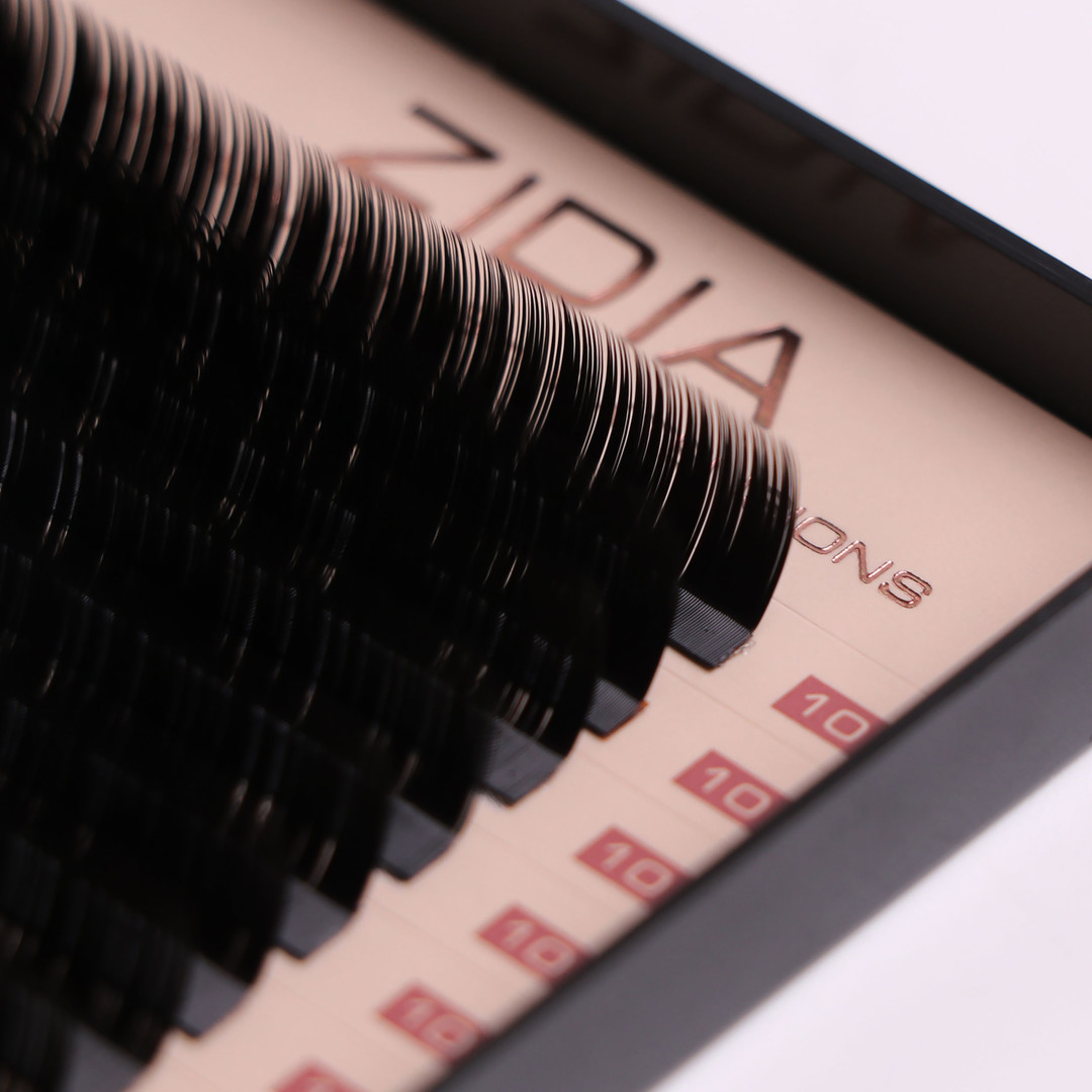 ZIDIA Premium Lash Extensions 20 ribbons - M0.1 x 10 mm
