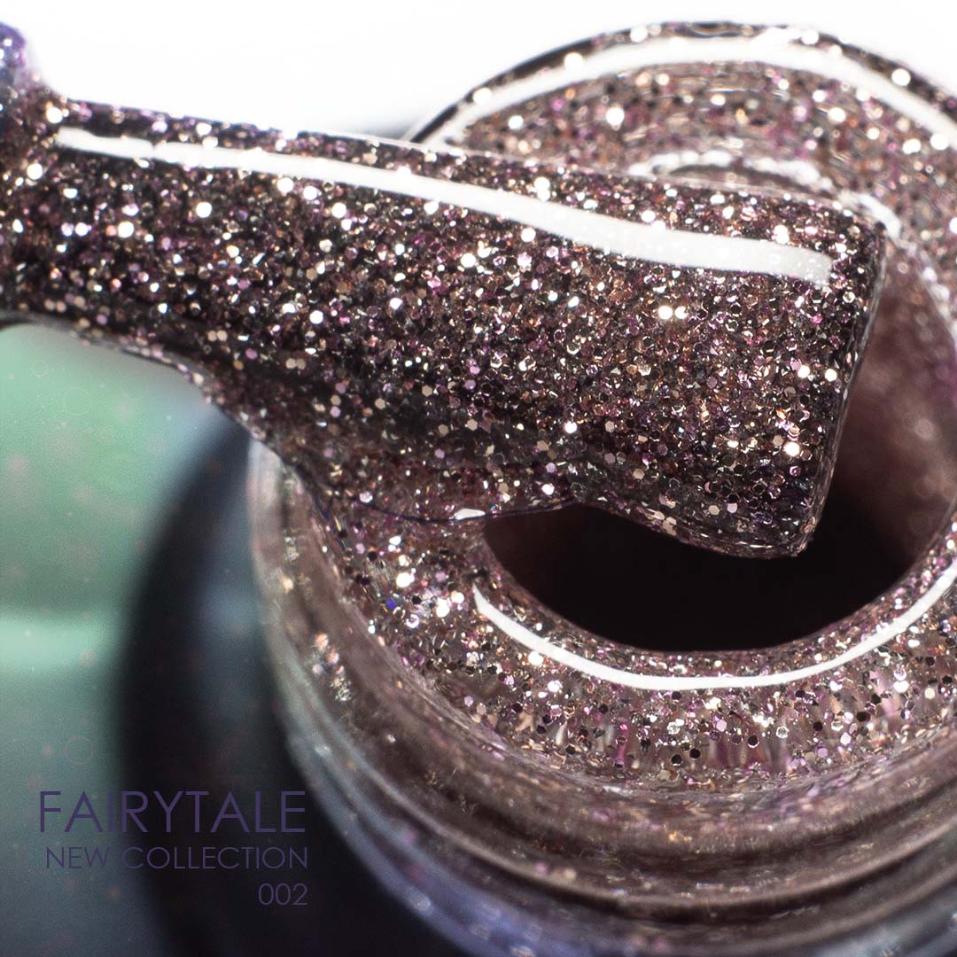 Gel polish Komilfo Fairytale Cat Eye 002 (rose gold, magnetic, reflective), 8 ml