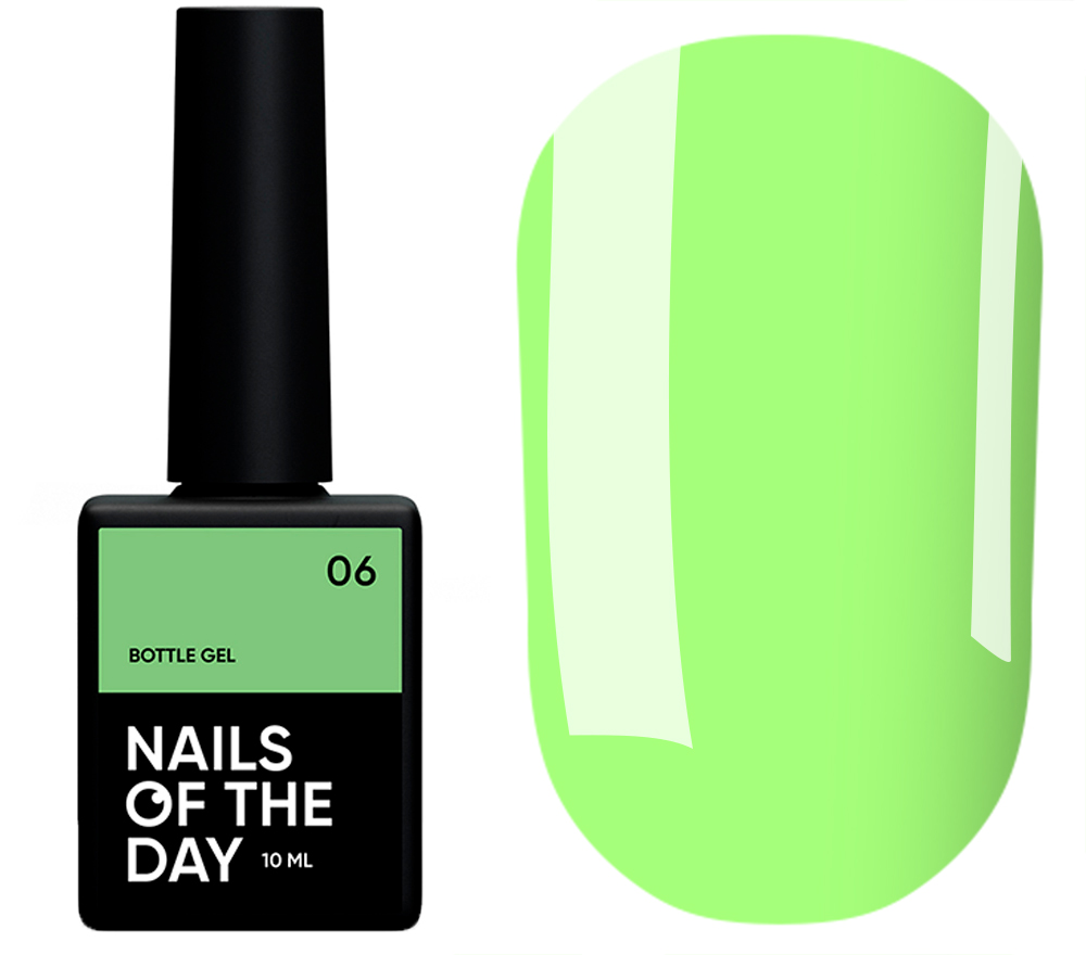 Nails Of The Day Nail Bottle Gel No. 06, 10 ml