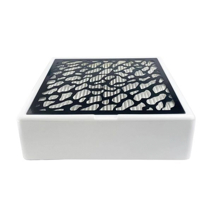 AIR MAX Manicure extractor hood Panther '24, 220V, white with black panel (24 months warranty)