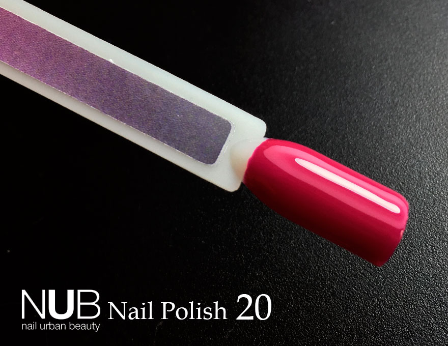 NUB 020 Heroine nail polish (rich beetroot, enamel), 14 ml NUB 020 Heroine nail polish (rich beetroot, enamel), 14 ml