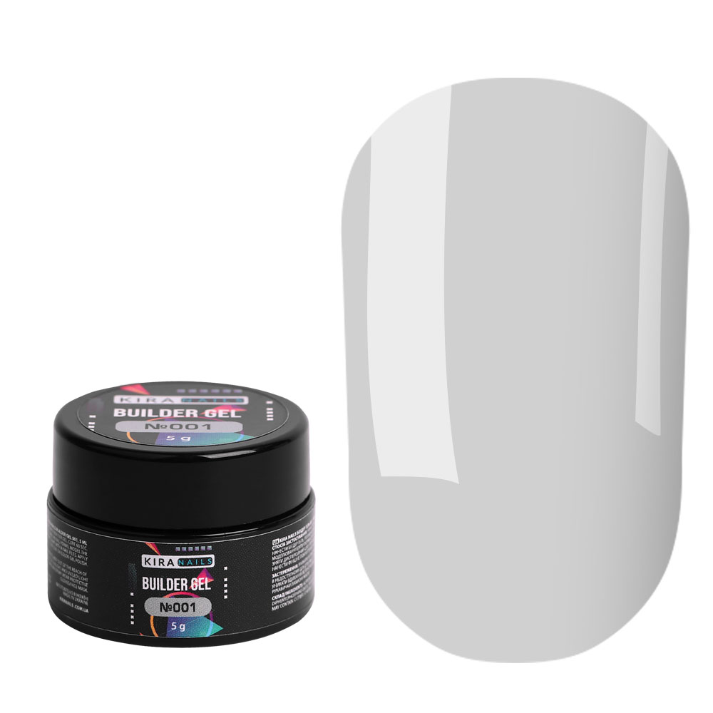 Kira Nails Builder Gel 001, 5 г Kira Nails Builder Gel 001, 5 г