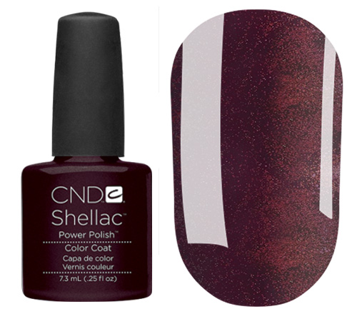CND Shellac Dark Lava Gel Polish, 7.3 ml