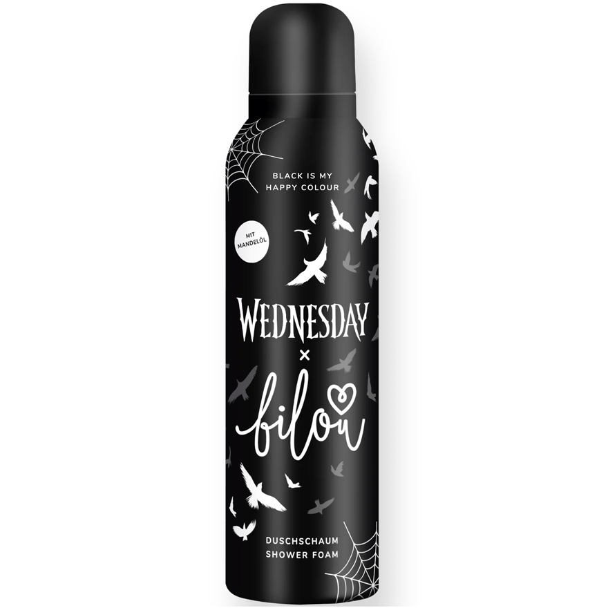 Bilou&Wednesday Shower foam Black Is My Happy, 200 ml