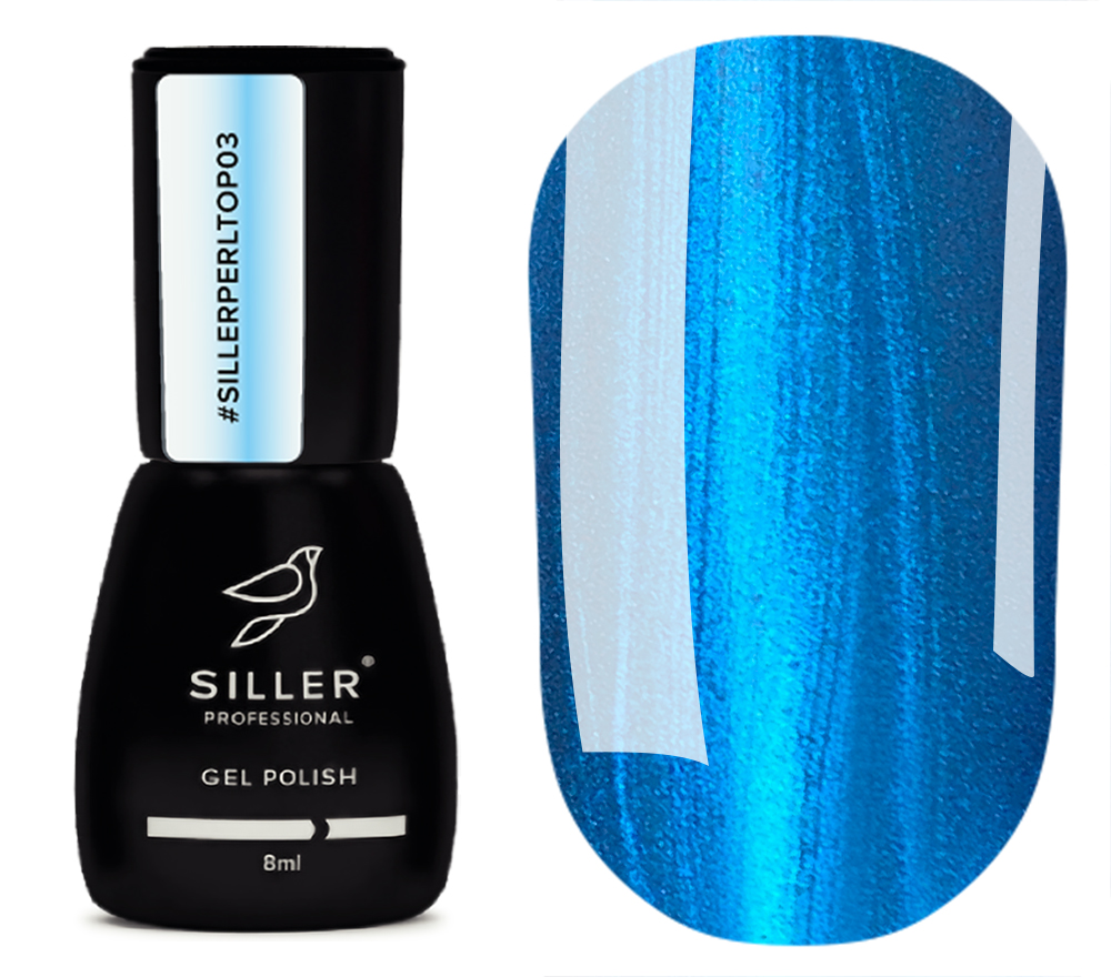 Siller Top for nails Perl Top No. 03, 8 ml
