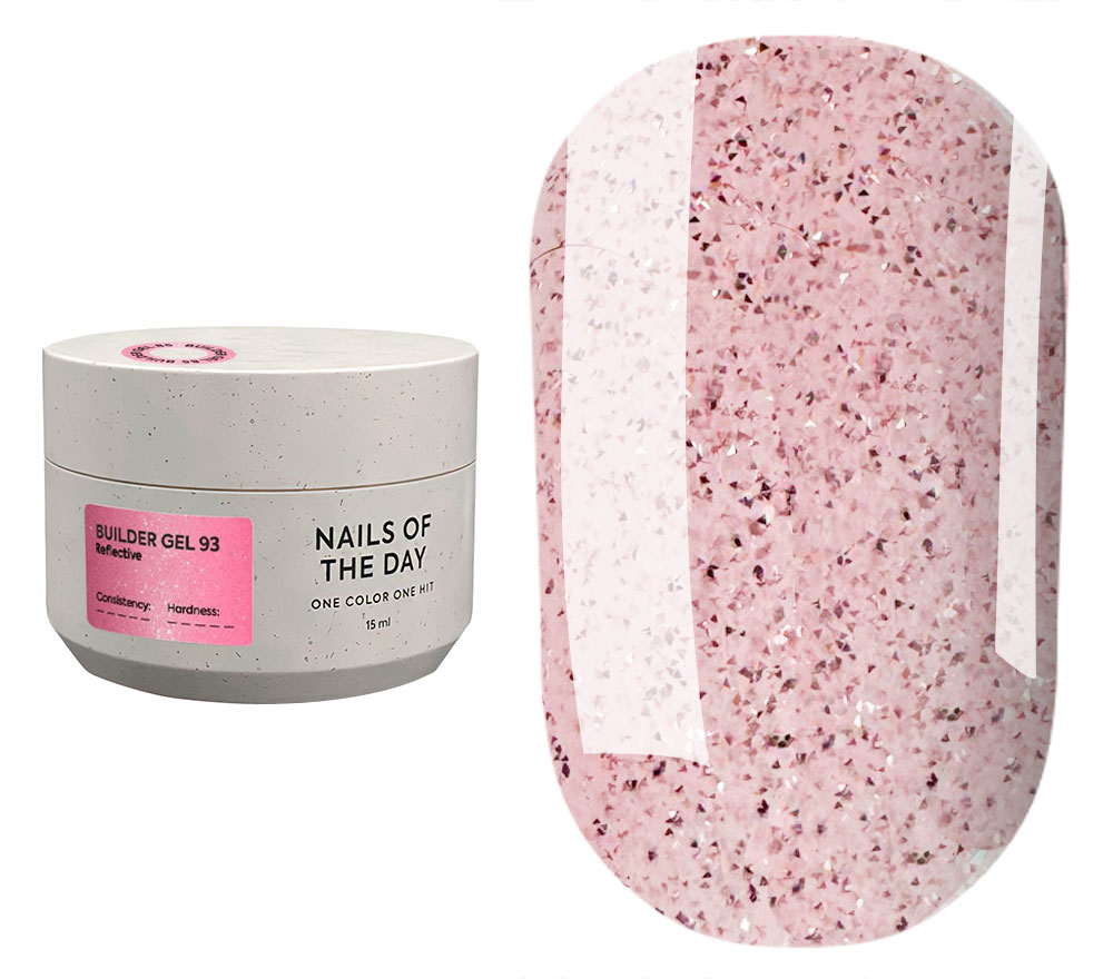 Nails Of The Day Гель для нігтів Builder gel 93, 15 мл