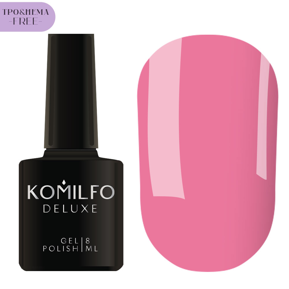 Gel varnish Komilfo DeLuxe Termo C003 (light brown, when heated - bright light green), 8 ml