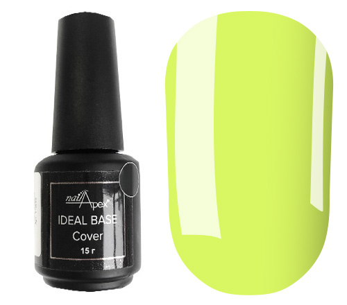 NailApex Ideal Base Neon base No. 14 (lemon), 15 g