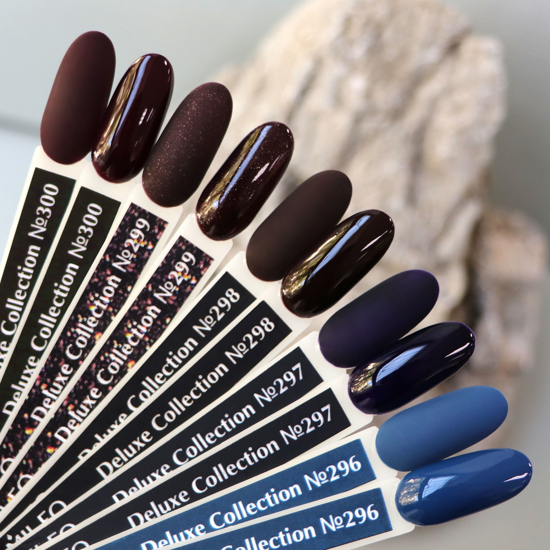 Gel Polish Komilfo Deluxe Series Dusk Collection D296 (blue, enamel), 8 ml. Gel Polish Komilfo Deluxe Series Dusk Collection D296 (blue, enamel), 8 ml.