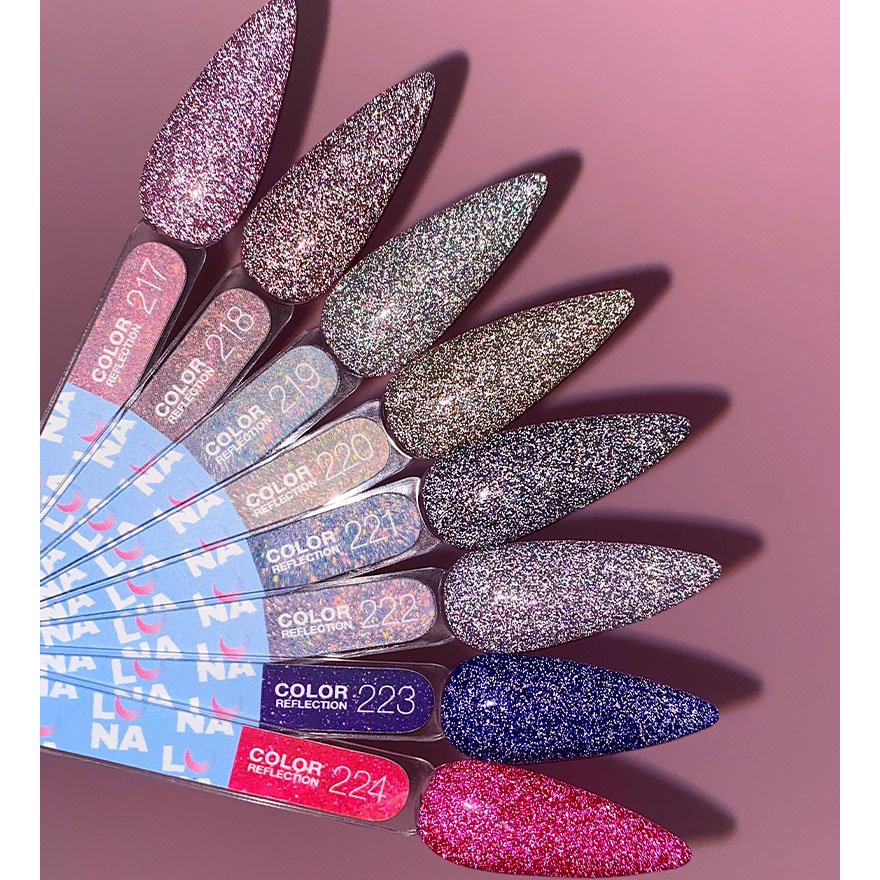 LUNA Gel polish Color Reflection No. 220, 13 ml