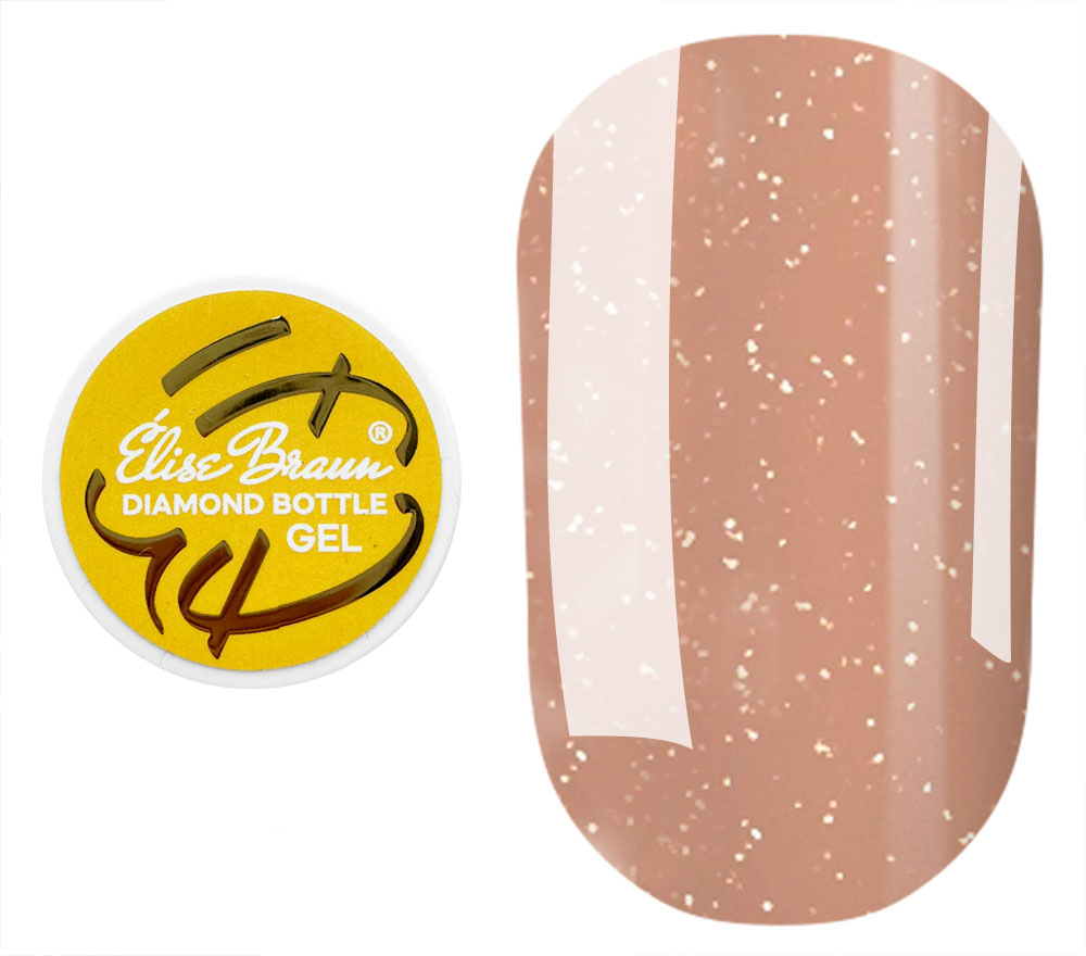 ELISE BRAUN DIAMOND BOTTLE GEL Гель для нігтів №09(без пензлика), 15 мл